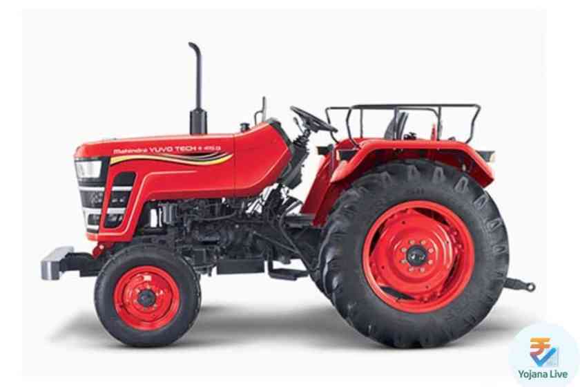भारतामध्ये लोकप्रिय महिंद्रा Yuvo Tech Plus ट्रॅक्टर सीरीज टॉप 5 मॉडेल्सची किंमत आणि खास वैशिष्ट्ये Yuvo tech plus tractor series 4 Mahindra Yuvo Tech Plus 475